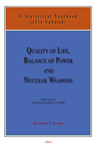 Beispielbild fr Quality of Life, Balance of Power, and Nuclear Weapons (2014): A Statistical Yearbook for Statesmen and Citizens zum Verkauf von SecondSale