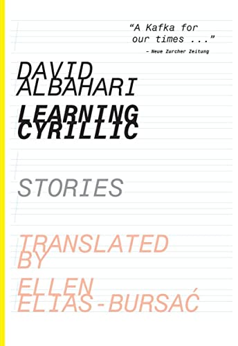 9781628970906: Learning Cyrillic: Stories (Serbian Literature Series)
