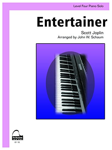 9781629060071: The Entertainer: Sheet (Schaum Publications Sheet Solo)