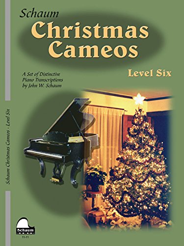 9781629060378: Christmas Cameos: Level 6 (Schaum Publications Christmas Cameos)