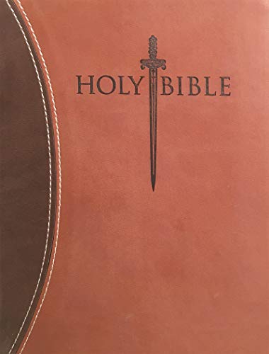 9781629115238: Holy Bible: King James Version, Dark Brown/Light Brown Ultrasoft, Giant Print, Sword Study Bible, Red Letter, Margin