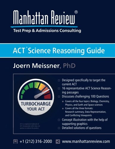 Beispielbild fr Manhattan Review ACT Science Reasoning Guide: Turbocharge your ACT zum Verkauf von HPB Inc.