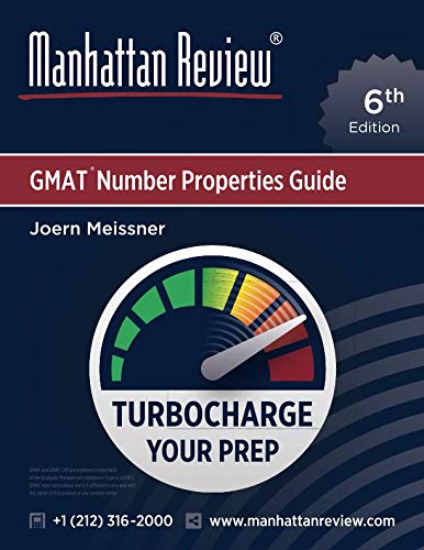 Beispielbild fr Manhattan Review GMAT Number Properties Guide [6th Edition]: Turbocharge Your Prep zum Verkauf von SecondSale