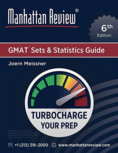 9781629260631: Manhattan Review GMAT Sets & Statistics Guide [6th Edition]: Turbocharge Your Prep