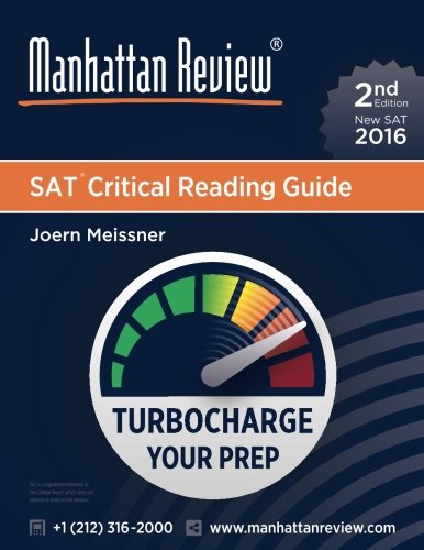 Beispielbild fr Manhattan Review SAT Critical Reading Guide [2nd Edition]: Turbocharge Your Prep zum Verkauf von Books Unplugged