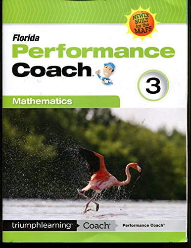Stock image for Performance Coach Mathematics Grade 3 Florida for sale by Better World Books