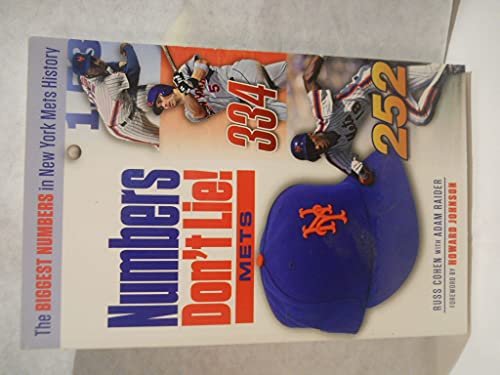 Beispielbild fr Numbers Don't Lie: Mets : The Biggest Numbers in Mets History zum Verkauf von Better World Books