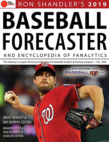 Beispielbild fr Ron Shandler's 2019 Baseball Forecaster : & Encyclopedia of Fanalytics zum Verkauf von Better World Books