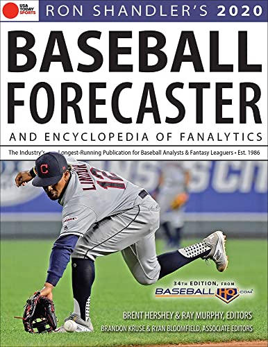 Imagen de archivo de Ron Shandler's 2020 Baseball Forecaster : & Encyclopedia of Fanalytics a la venta por Better World Books