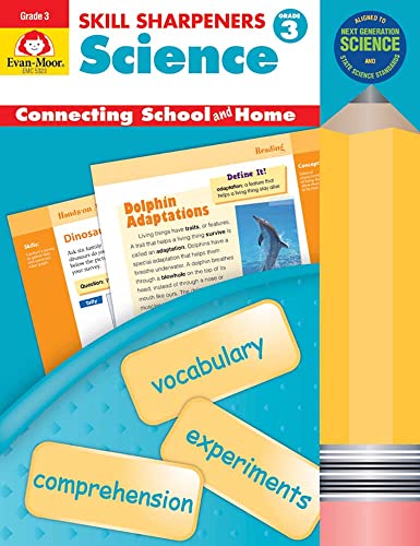9781629381558: Skill Sharpeners Science, Grade 3: Connecting School and Home, Vocabulary, Experiments, Comprehension