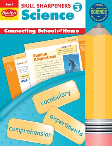 Stock image for Skill Sharpeners Science, Grade 3: Connecting School and Home, Vocabulary, Experiments, Comprehension for sale by ZBK Books