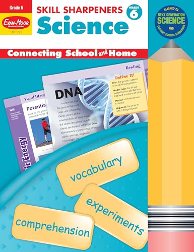Stock image for Evan-Moor Skill Sharpeners: Science Grade 6 Activity Book - Supplemental Teaching Resource Workbook for Science Projects for sale by ZBK Books