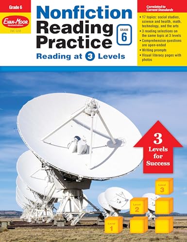 9781629383200: Nonfiction Reading Practice, Grade 6 Teacher Resource
