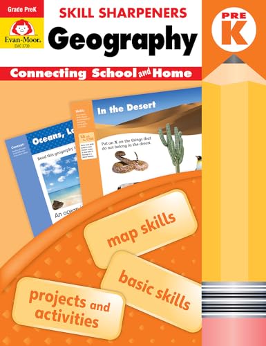 Beispielbild fr Skill Sharpeners: Geography, Prek Workbook zum Verkauf von WorldofBooks