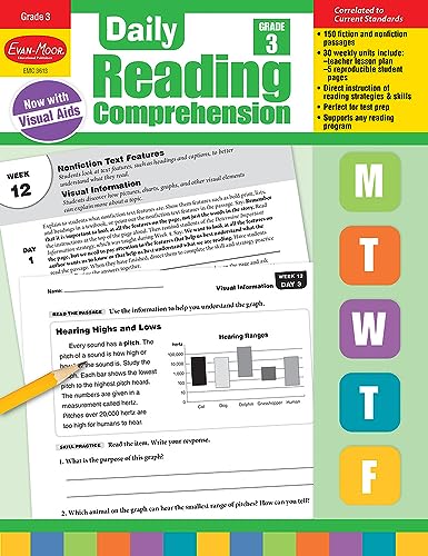 Stock image for Evan-Moor Daily Reading Comprehension, Grade 3 for sale by BooksRun