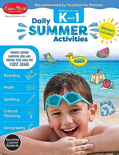 Stock image for Evan-Moor Daily Summer Activities, Grade K-1 for sale by Goodwill of Colorado