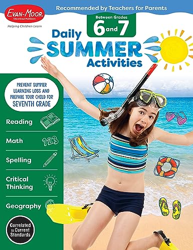 Beispielbild fr Evan-Moor Daily Summer Activities, Grade 6-7 zum Verkauf von BooksRun