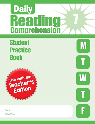 9781629385211: Daily Reading Comprehension, Grade 7 Student Workbook