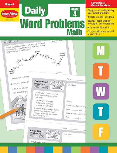 9781629388588: Daily Word Problems, Grade 4