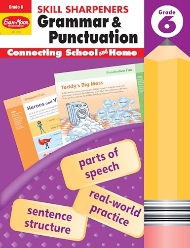 Stock image for Skill Sharpeners Grammar and Punctuation, Grade 6 for sale by Zoom Books Company