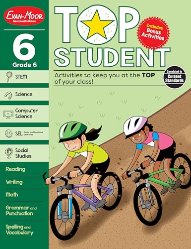 Imagen de archivo de Top Student, Grade 6 a la venta por Russell Books