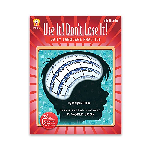 Beispielbild fr Use It Don't Lose It! Language Grade 8 zum Verkauf von Better World Books