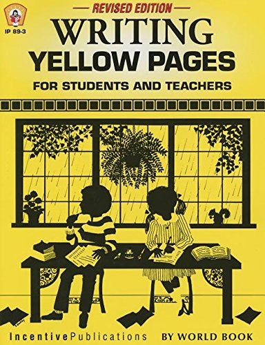 Imagen de archivo de Writing Yellow Pages: For Students and Teachers a la venta por Revaluation Books