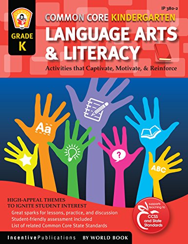 Imagen de archivo de Common Core Language Arts & Literacy Kindergarten a la venta por BooksRun