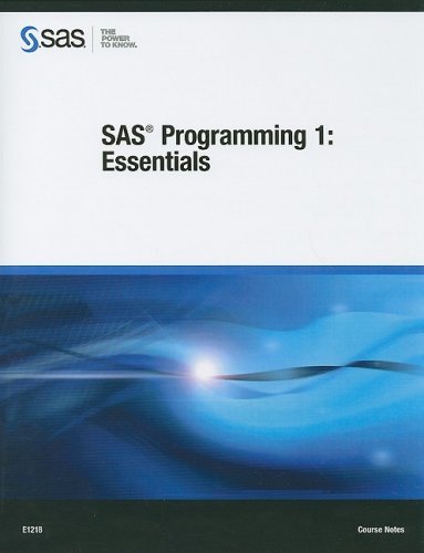 Immagine dell'editore per SAS Programming 1: Essentials: Course Notes venduto da HPB-Red