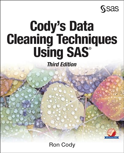 Beispielbild fr Cody's Data Cleaning Techniques Using SAS, Third Edition zum Verkauf von BooksRun