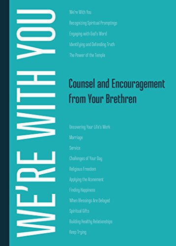 9781629722894: We're With You: Counsel and Encouragement from Your Brethren