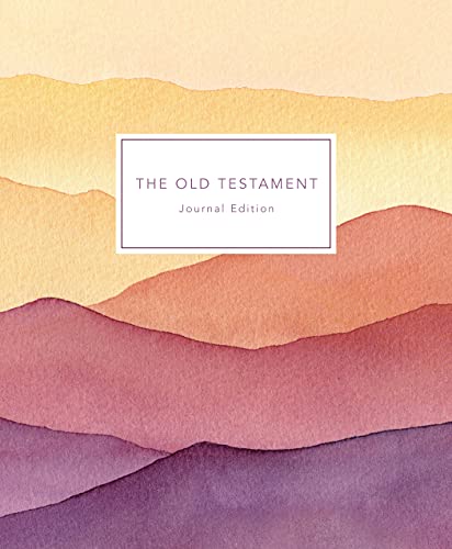 Stock image for The Old Testament Journal Edition (patterned, unlined) for sale by SecondSale