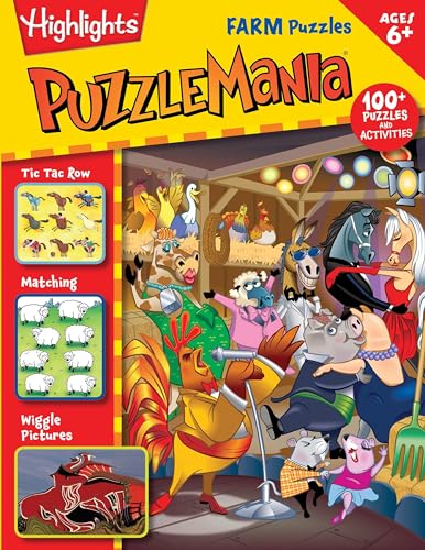 Stock image for Farm Puzzles (Highlights? Puzzlemania Activity Books) for sale by Gulf Coast Books