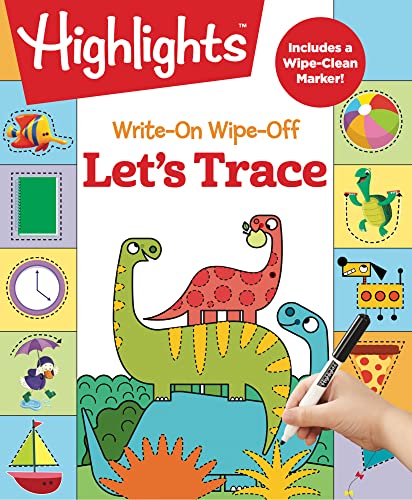 Beispielbild fr Write-On Wipe-Off Let's Trace (Highlights Write-On Wipe-Off Fun to Learn Activity Books) zum Verkauf von Dream Books Co.