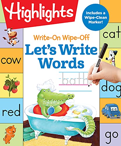 

Write-On Wipe-Off Let's Write Words (Highlights Write-On Wipe-Off Fun to Learn Activity Books)