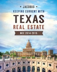 Stock image for Keeping Current With Texas Real Estate MCE 2014-2015 for sale by HPB-Emerald