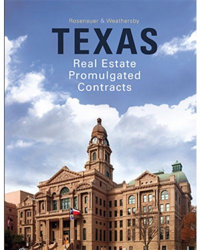 Imagen de archivo de Texas Real Estate Promulgated Contracts a la venta por Better World Books: West