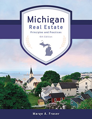 Imagen de archivo de Michigan Real Estate: Principles and Practices a la venta por SecondSale