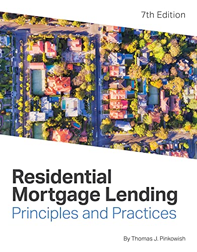 Stock image for Residential Mortgage Lending Principles and Practices for sale by TextbookRush