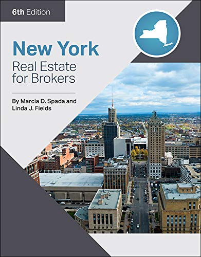 Imagen de archivo de New York Real Estate for Brokers, 6th Edition a la venta por BooksRun