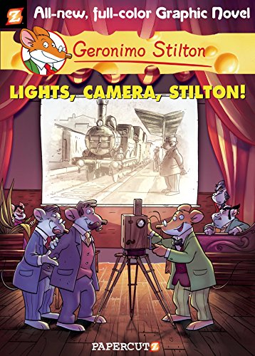 Stock image for Geronimo Stilton Graphic Novels #16 : Lights, Camera, Stilton! for sale by Better World Books: West