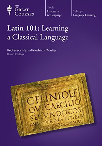 Stock image for Latin 101: Learning a Classical Language (Great Courses) (Teaching Company) (Course Number 2201 DVD) for sale by The Bookseller
