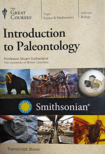 Imagen de archivo de The Great Courses: Introduction to Paleontology [Course Guidebook] a la venta por Irish Booksellers