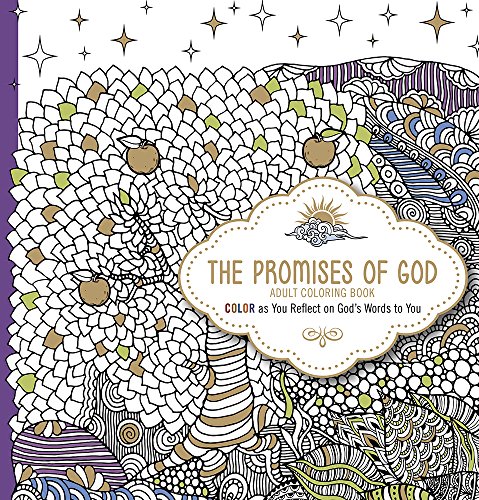 Beispielbild fr The Promises of God - Adult Coloring Book: Color as You Reflect on God's Words to You zum Verkauf von HPB-Ruby