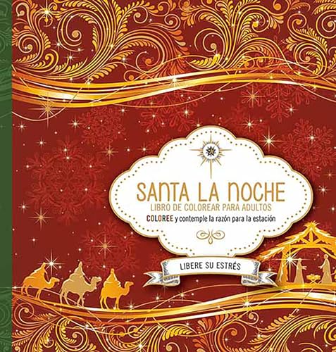 9781629989815: Santa la noche: Libro de colorear / Holy Night. Coloring Book (Spanish Edition)