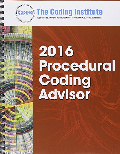Beispielbild fr Procedural Coding Advisor 2016 zum Verkauf von HPB-Red