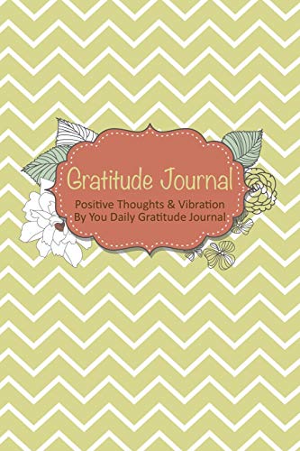 9781630224233: Gratitude Journal: Positive Thoughts & Vibration by You Daily Gratitude Journal