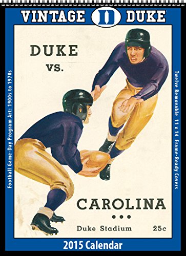 9781630360245: Duke Blue Devils 2015 Vintage Football Calendar