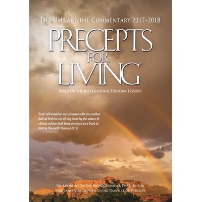 Stock image for Precepts For Living: The UMI Annual Bible Commentary 2017-2018 for sale by SecondSale