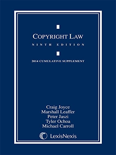 9781630435295: Copyright Law, 2014 Cumulative Supplement